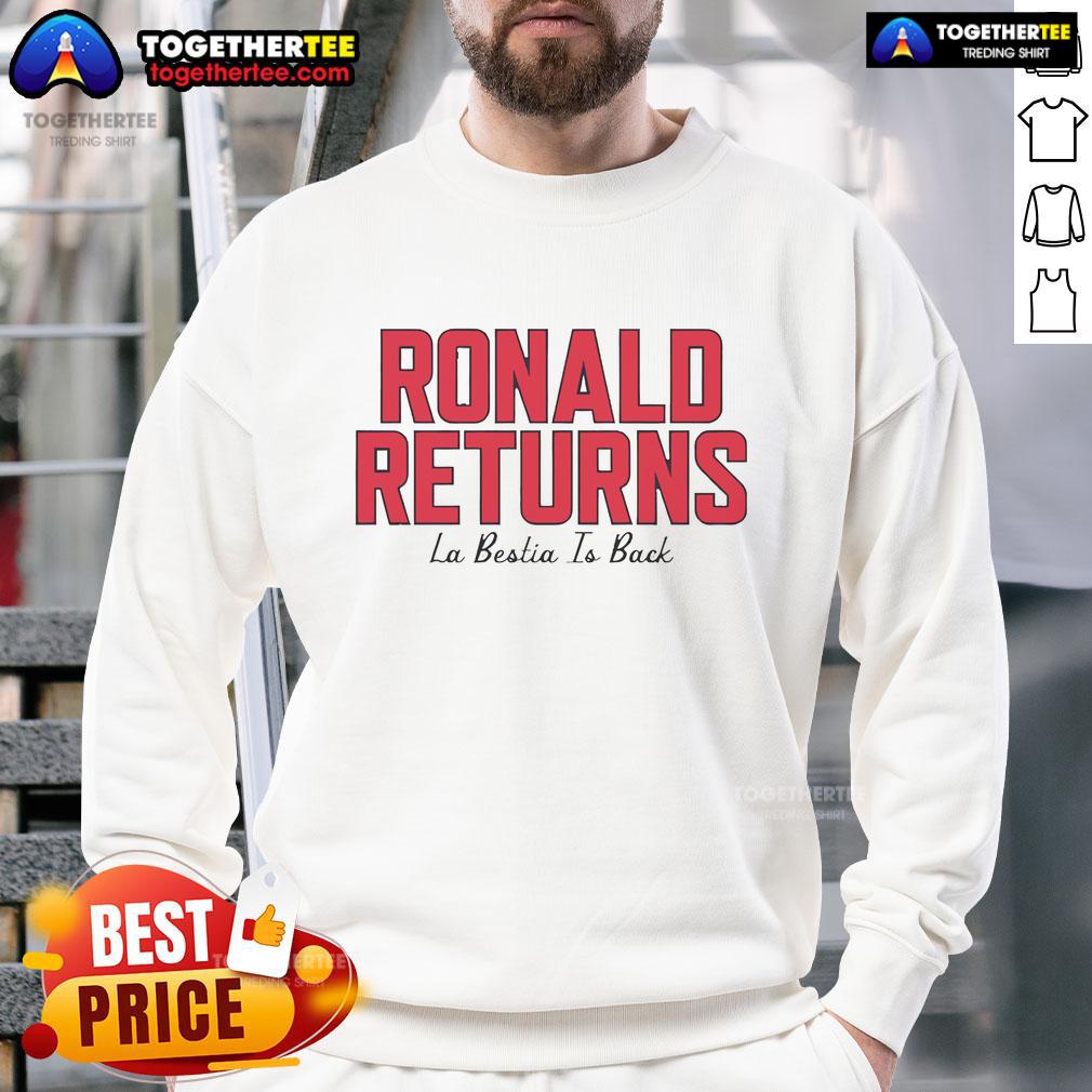 Official Ronald Acuña Jr La Bestia Is Back T-Shirt - Image 5