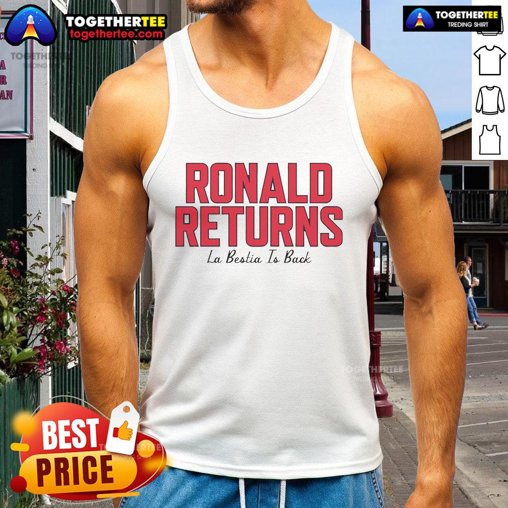 Official Ronald Acuña Jr La Bestia Is Back T-Shirt - Image 4