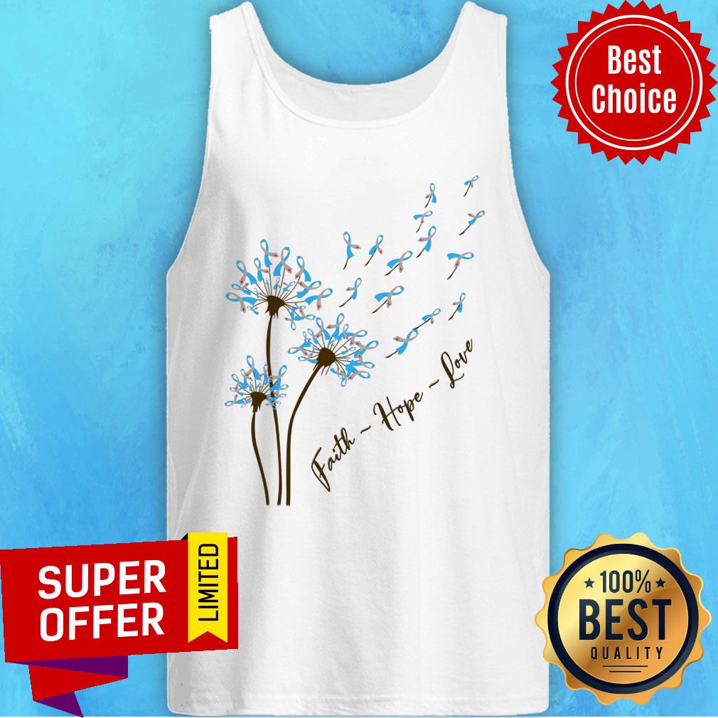 Faiht Hope Love Diabetes Shirt - Image 2