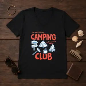Alternative view of Official The Andersons Camping Club Making Memories Together Campfire Shirt