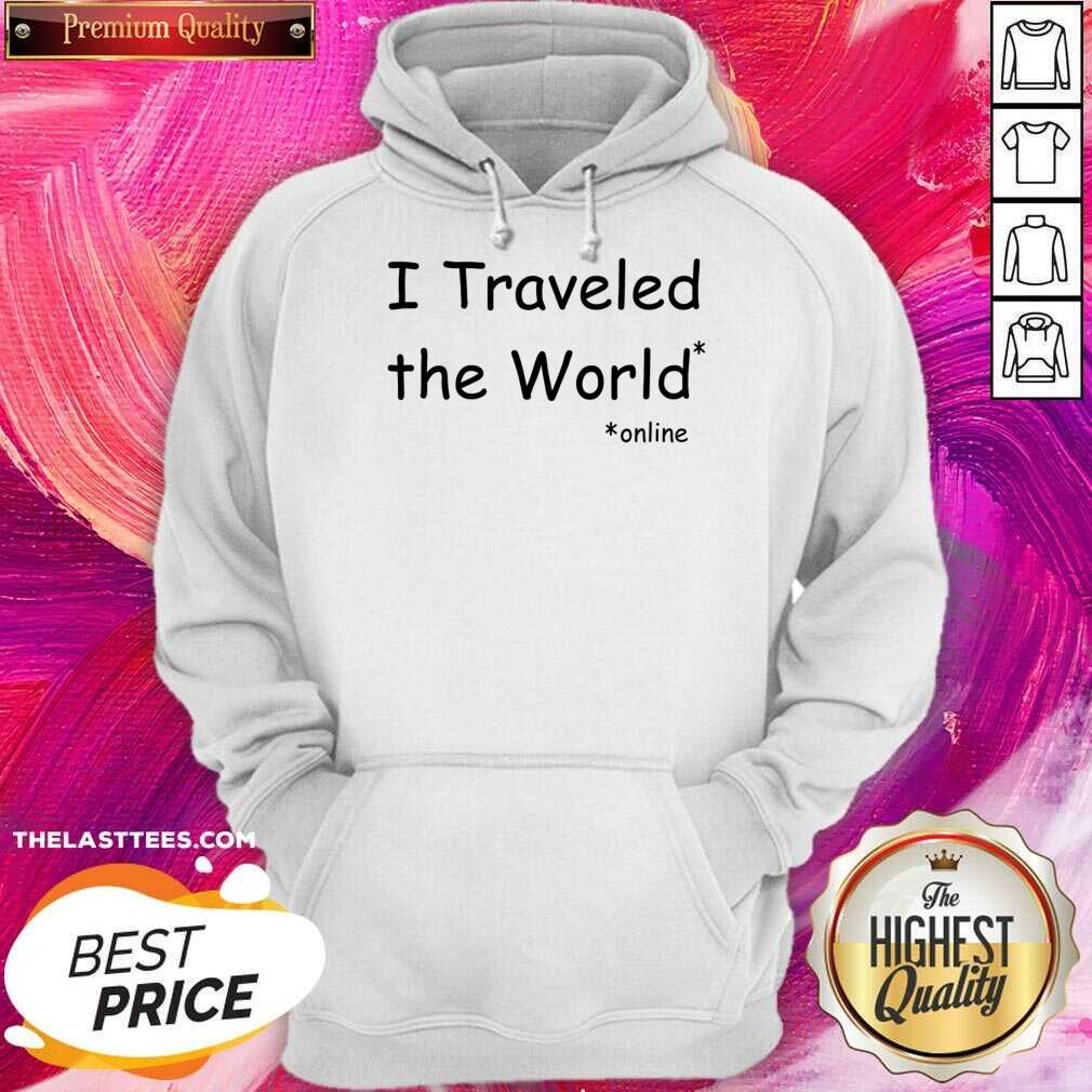 I Traveled The World Online Shirt - Image 4