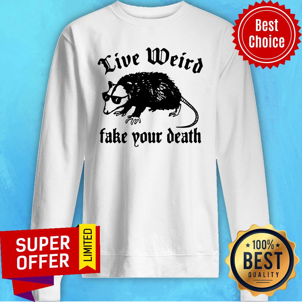 Awesome Opossum Live Weiro Fake Your Death Shirt - Image 5