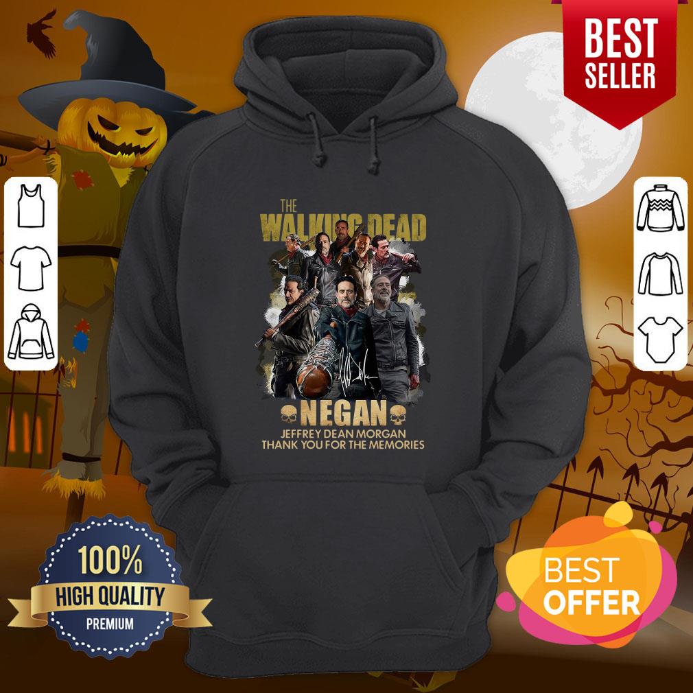 The Walking Dead Negan Jeffrey Dean Morgan Thank You For The Memories Shirt - Image 5