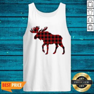 Alternative view of Super Nice Plaid Reindeer 2020 Shirt