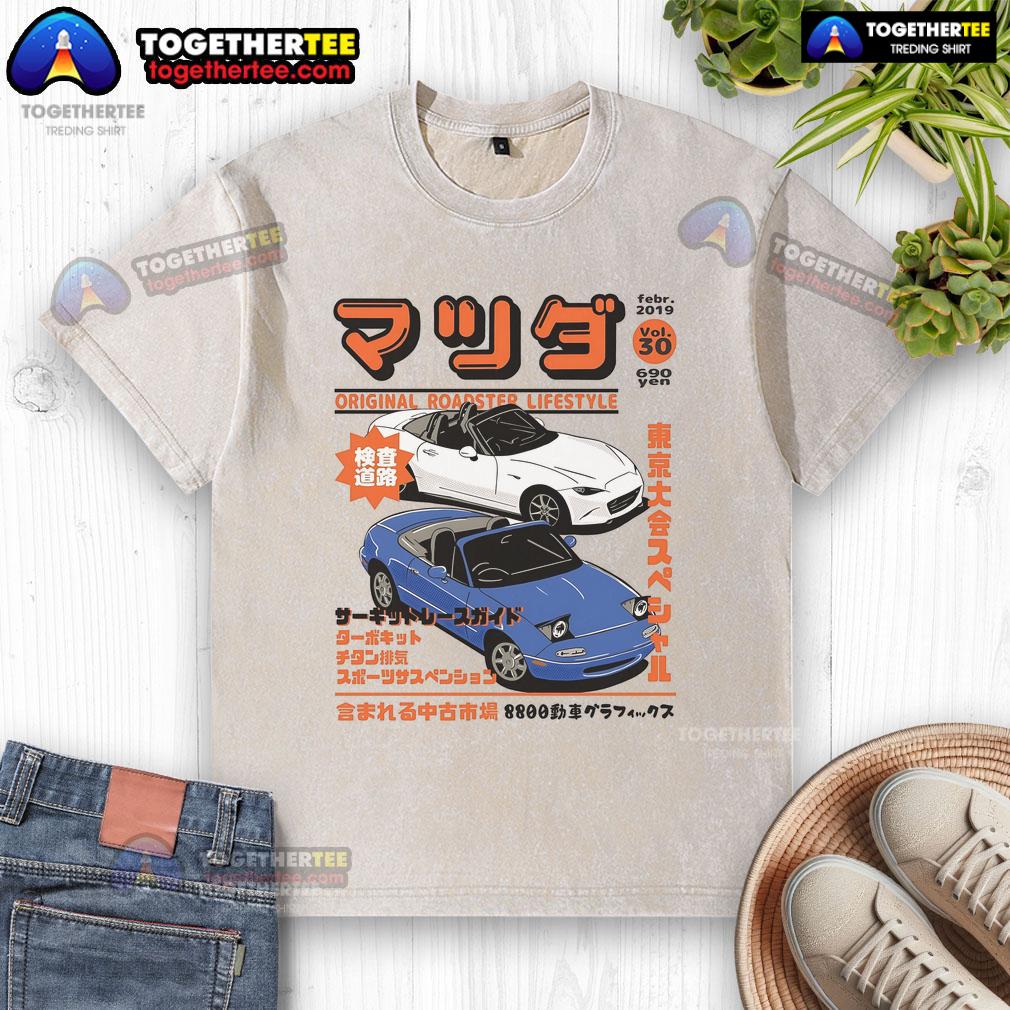 Top Miata Magazine Original Roadster Lifestyle T-Shirt - Image 6