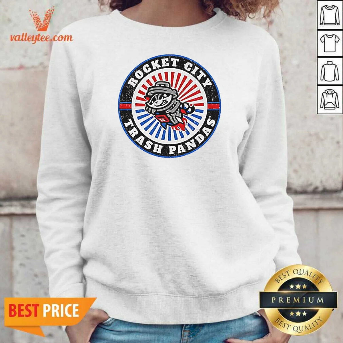 Awesome Rocket City Trash Pandas Baseball Team Mascot Logo Rocket City Trash Pandas Shirt - Image 5