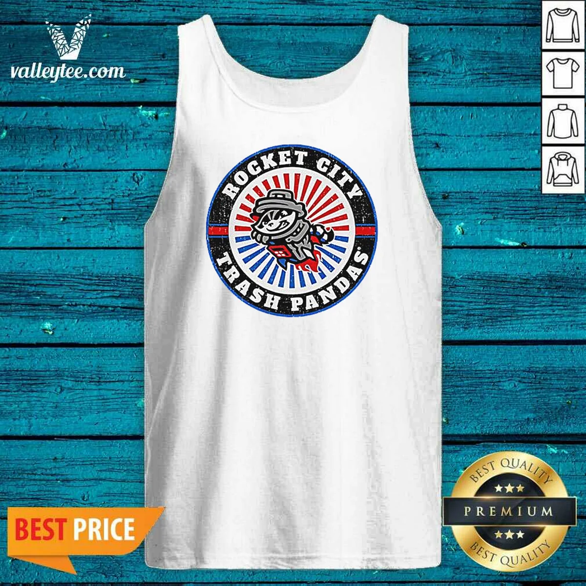Awesome Rocket City Trash Pandas Baseball Team Mascot Logo Rocket City Trash Pandas Shirt - Image 3