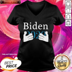 Alternative view of Good Creepy Uncle Joe Biden Hands Grabbing Chest 2020 Shirt