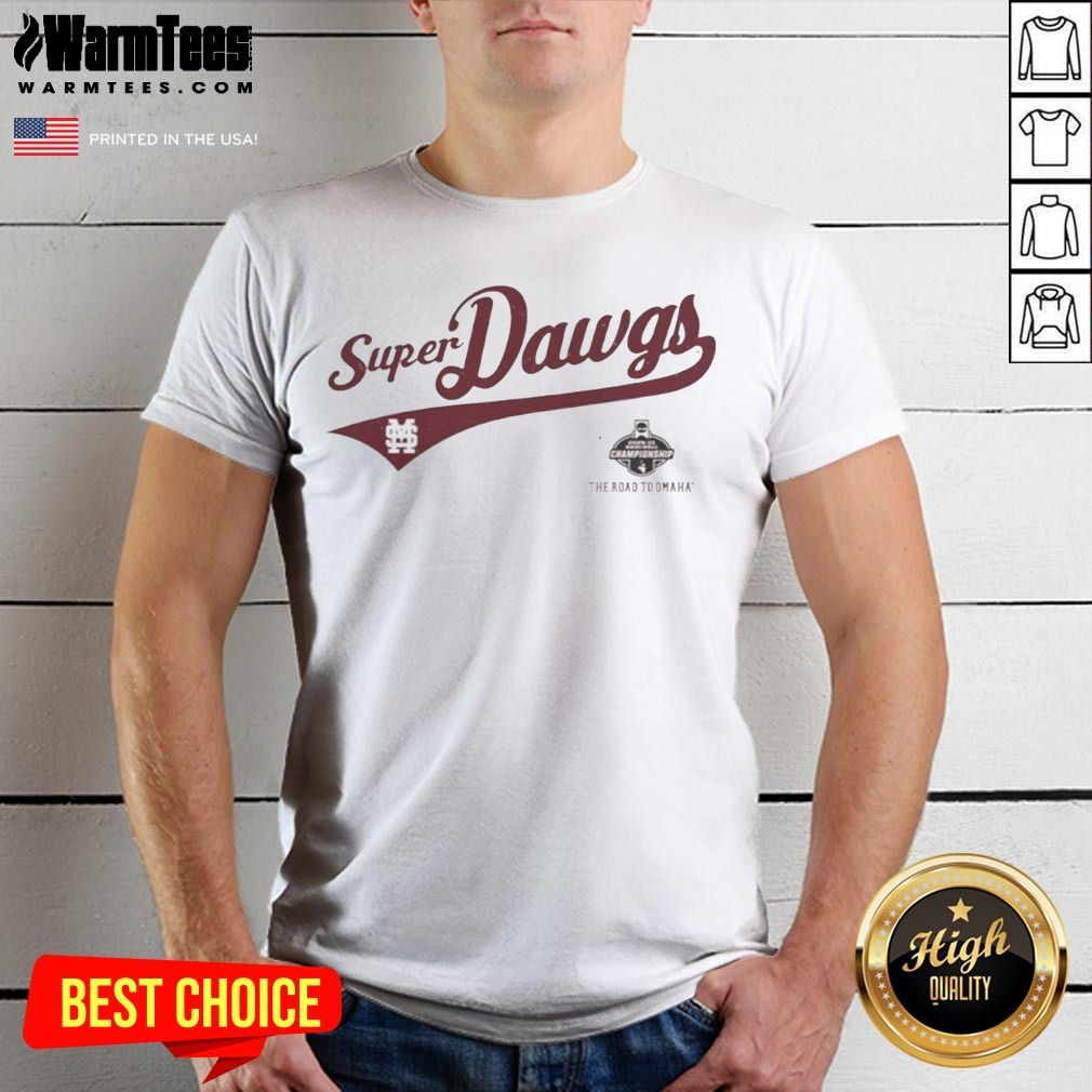 Nice Mississippi State Bulldogs Super Dawgs Logo Shirt
