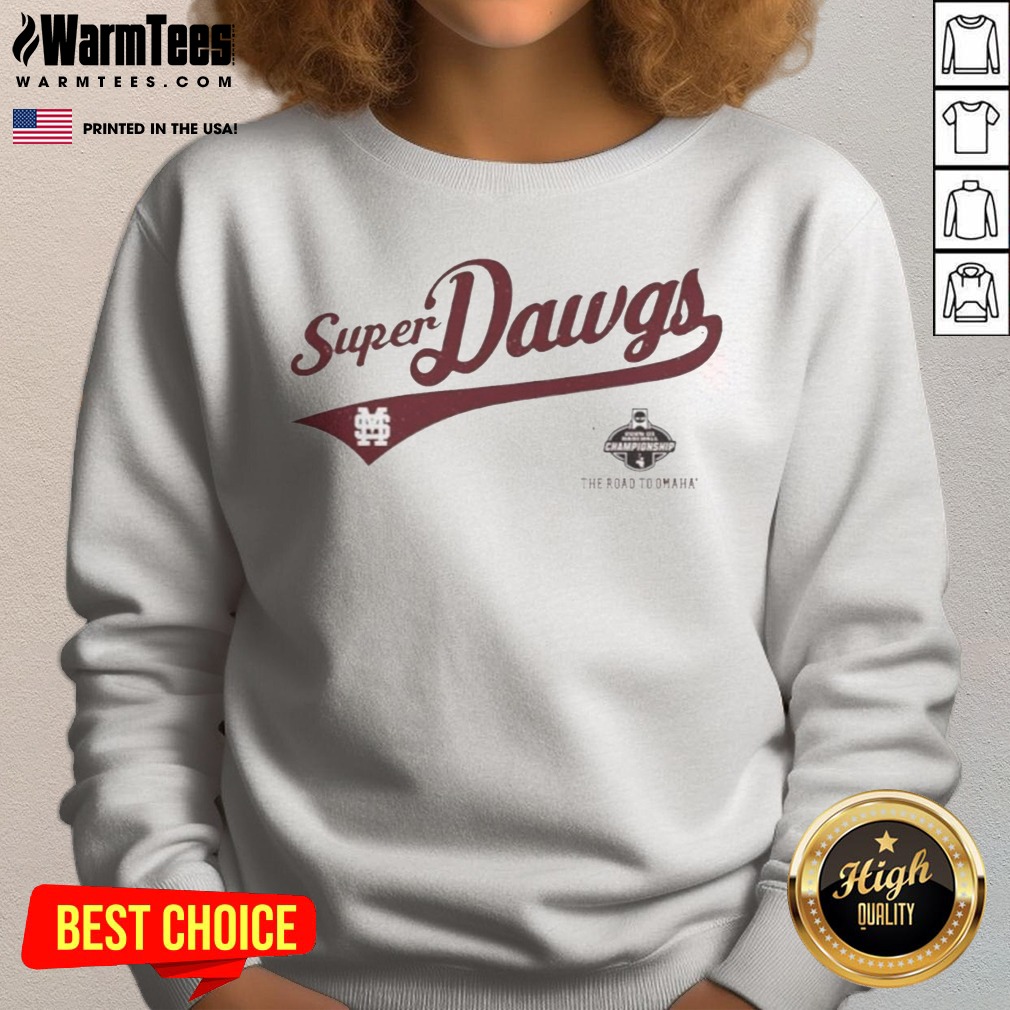 Nice Mississippi State Bulldogs Super Dawgs Logo Shirt - Image 4