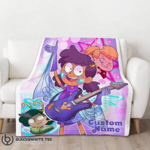 Alternative view of Official Perfect It's No Big Deal Amphibia Blanket Fleece Customized Blanket
