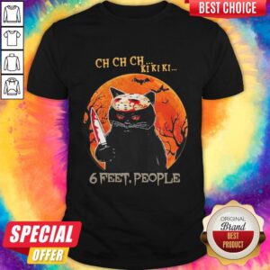 Jason Voorhees Cat Ch Ch Ch Ki Ki Ki 6 Feet People Halloween Shirt