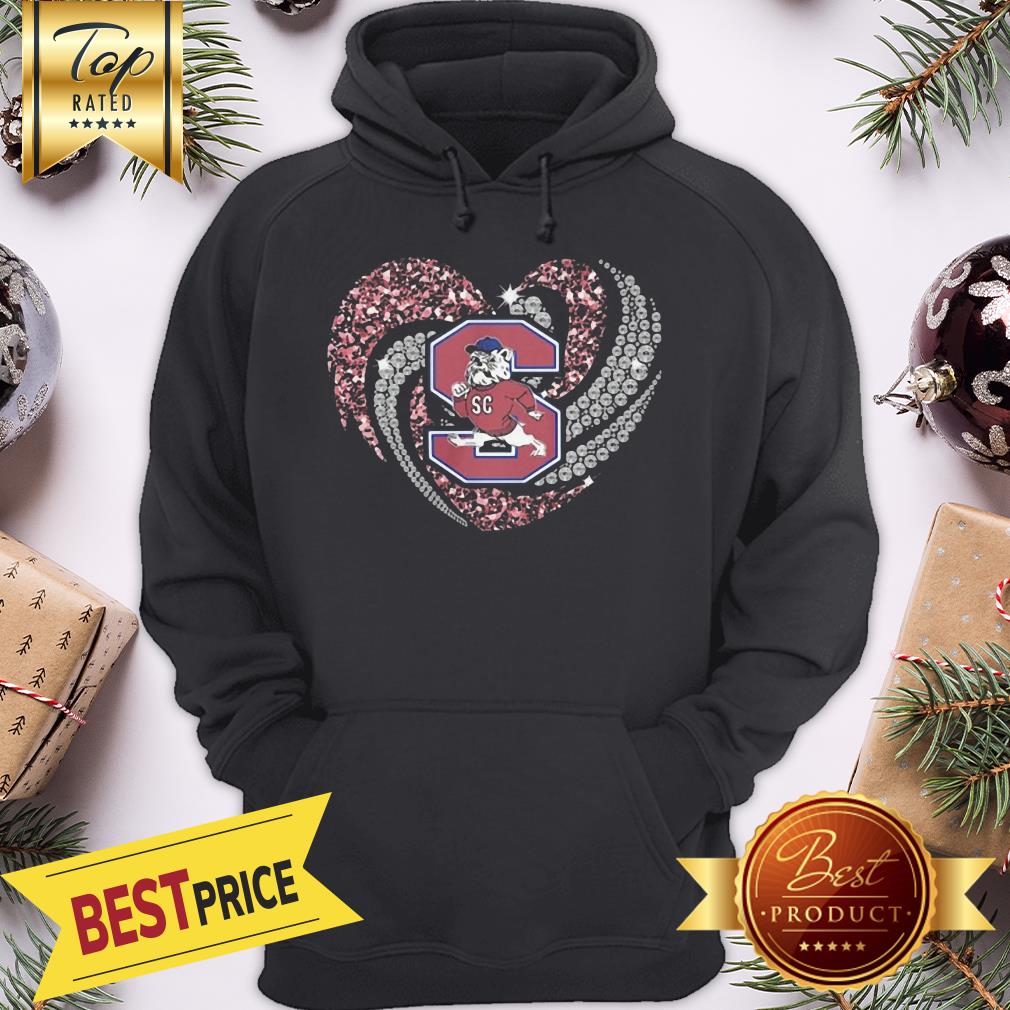 Official Pug Sc Diamond Heart Shirt - Image 5