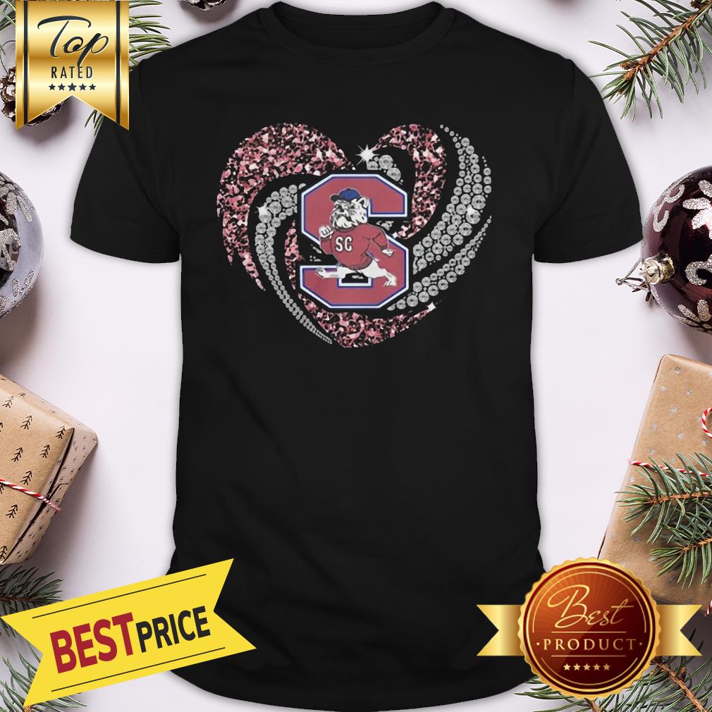 Official Pug Sc Diamond Heart Shirt
