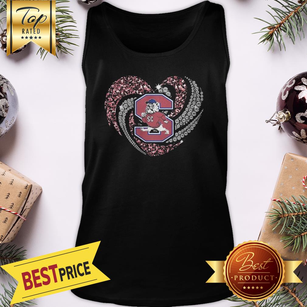 Official Pug Sc Diamond Heart Shirt - Image 3
