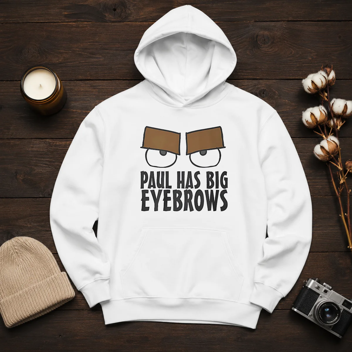 Good Paul Has Big Eyebrows Funny Cartoon Shirt - Image 6
