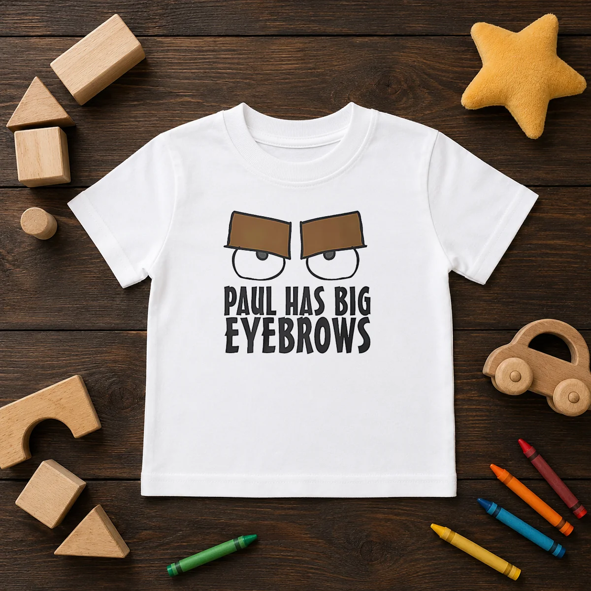 Good Paul Has Big Eyebrows Funny Cartoon Shirt - Image 9