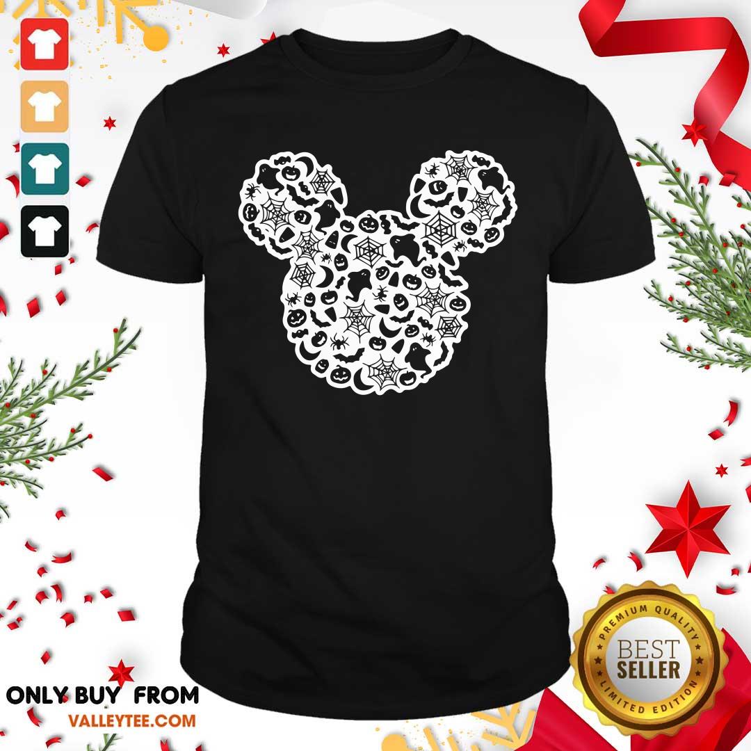 Wicked Mickey Mouse Halloween Ghost Pumpkin Shirt