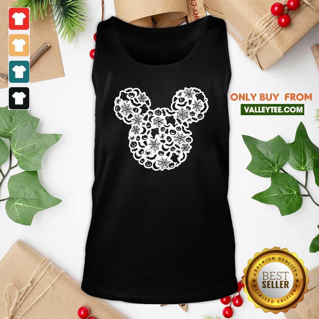 Wicked Mickey Mouse Halloween Ghost Pumpkin Shirt - Image 2