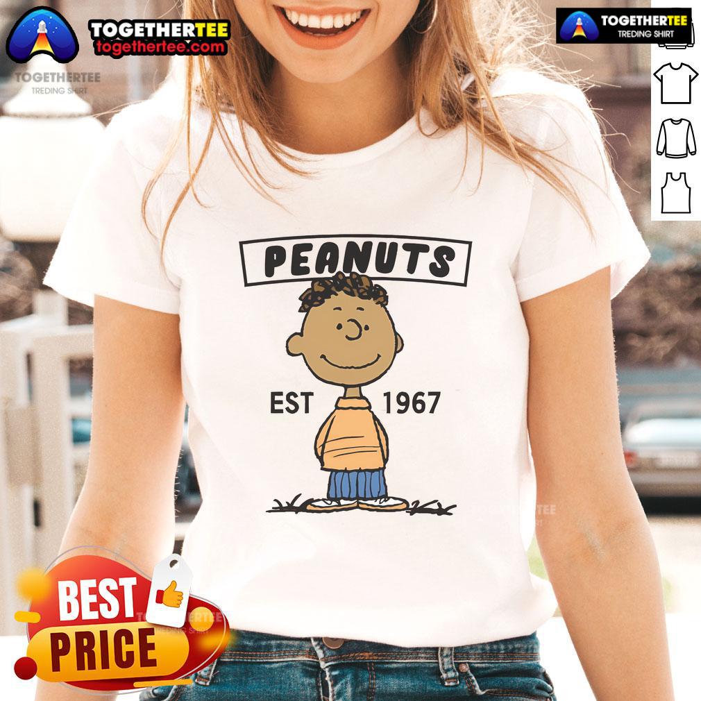 Nice Peanuts Franklin Est 1967 T-Shirt - Image 3