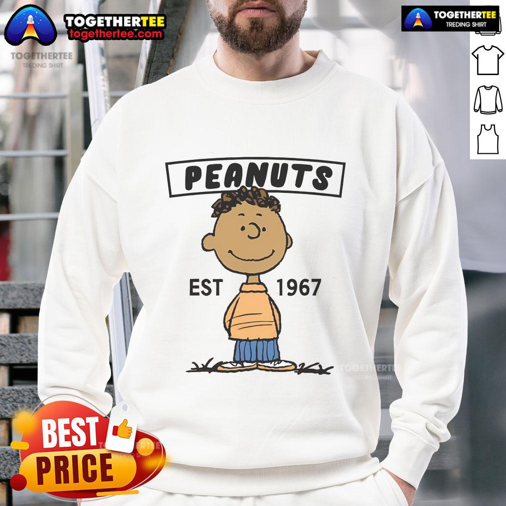 Nice Peanuts Franklin Est 1967 T-Shirt - Image 5