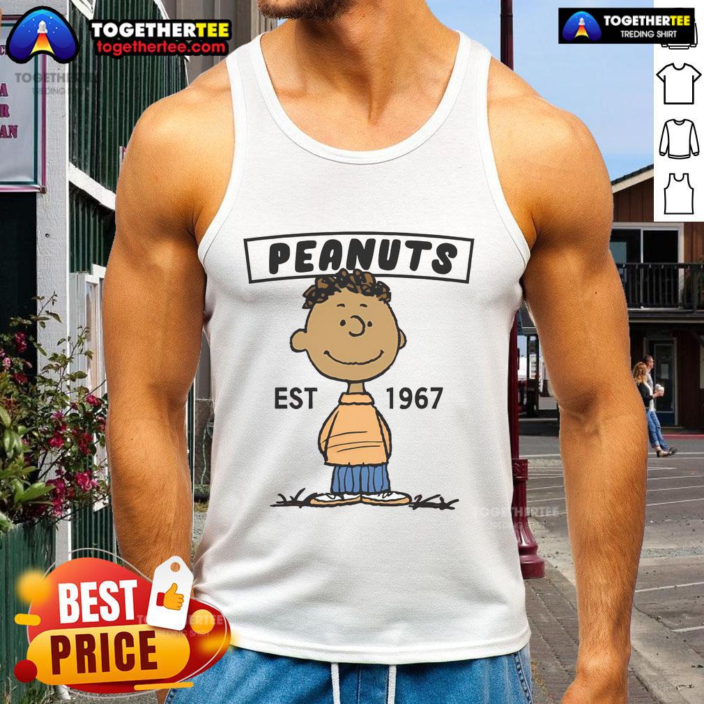 Nice Peanuts Franklin Est 1967 T-Shirt - Image 4