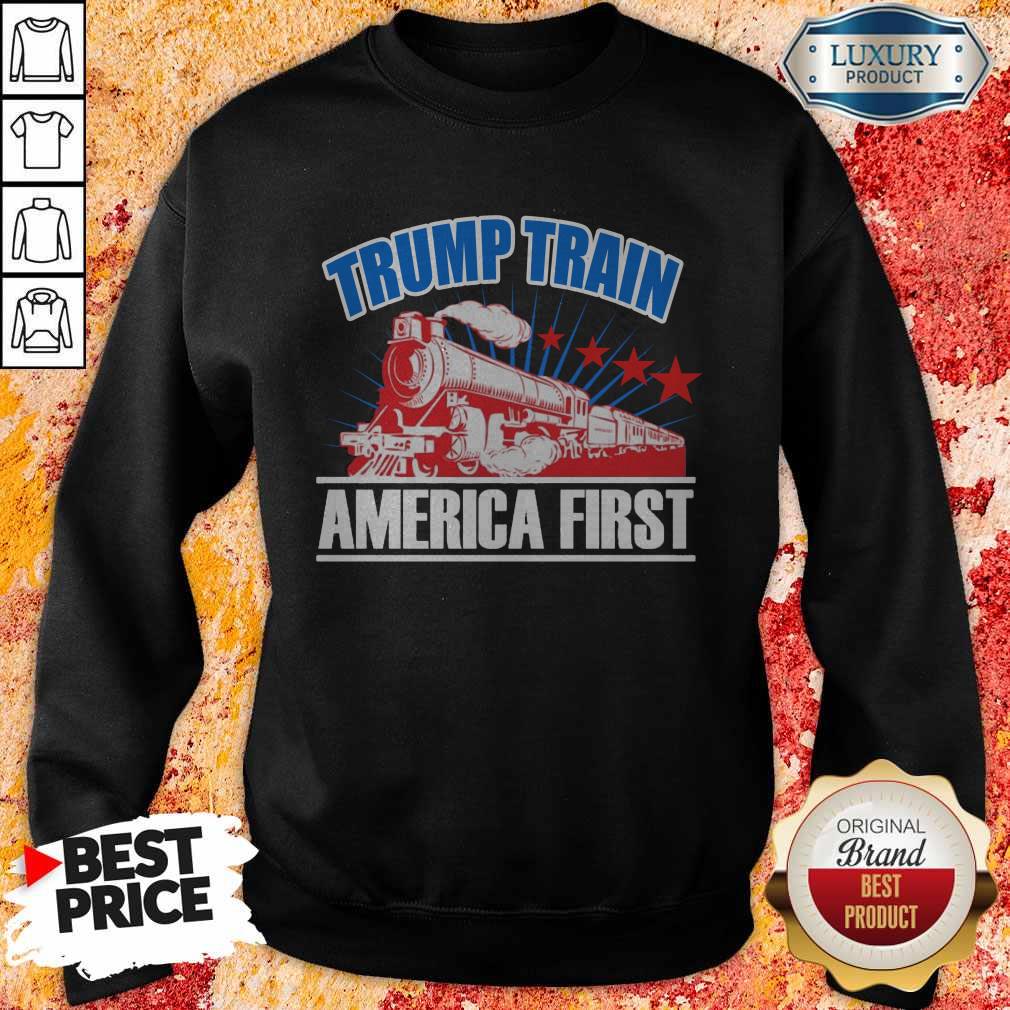 Official Trump Train America First Shirt - Image 5