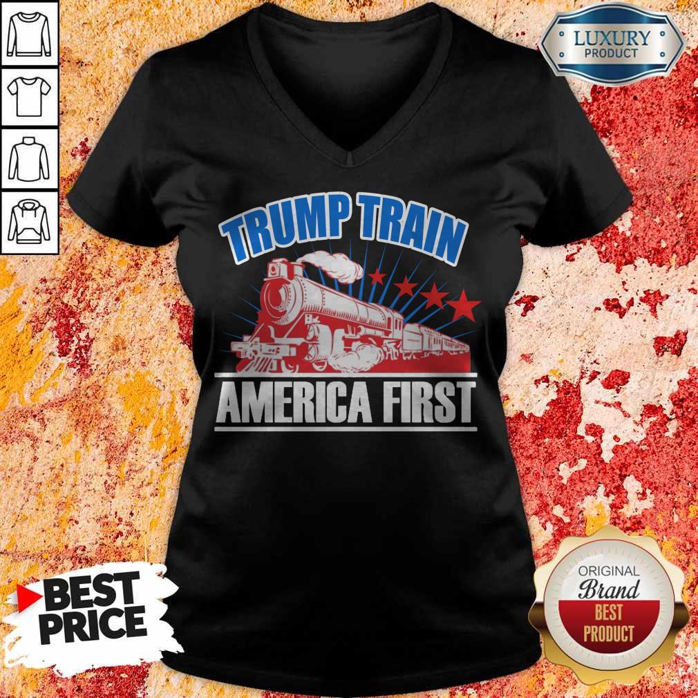 Official Trump Train America First Shirt - Image 3
