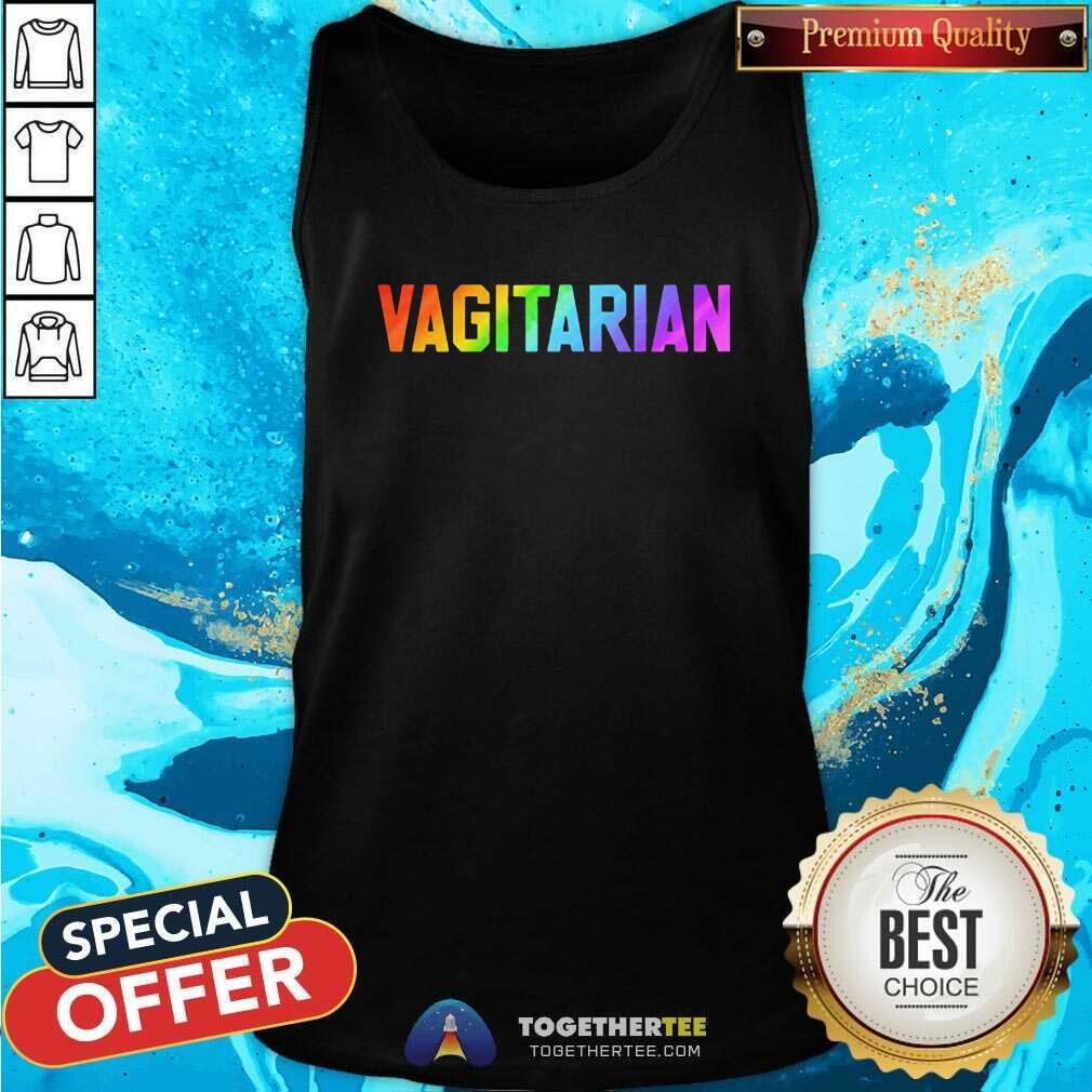Happy Vagitarian Shirt - Image 3