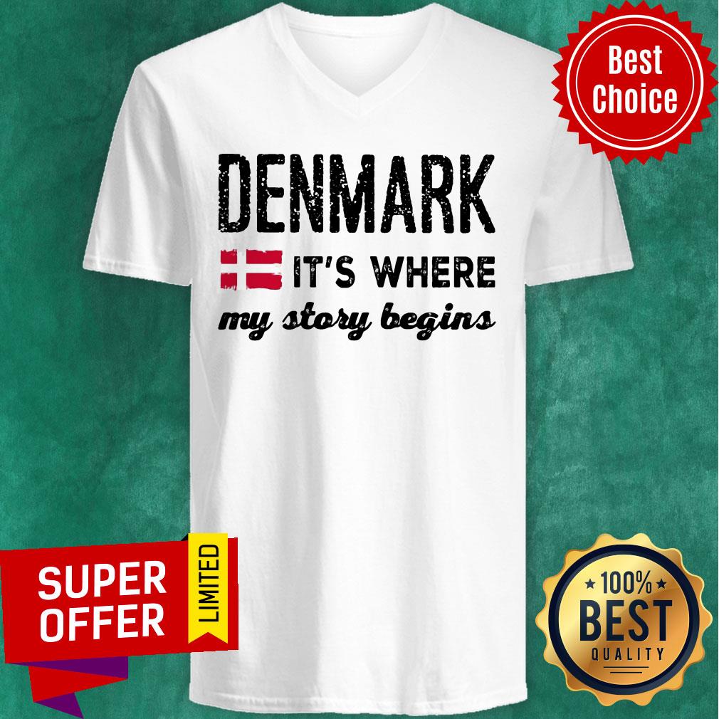 Denmark It's Where My Story Begins Shirt - Image 2