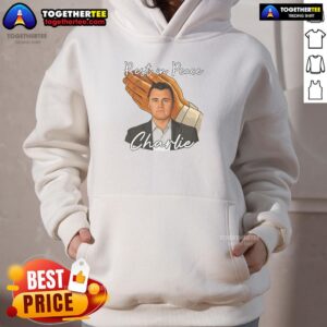 Alternative view of Nice Rest In Peace Charlie Kirk T-Shirt