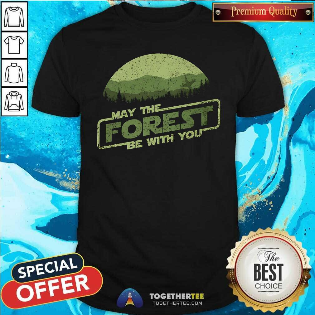 Premium Retro Forest Moon T-Shirt