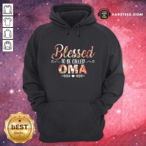 Alternative view of Good Blessed To Be Called Oma Mother Day Shirt