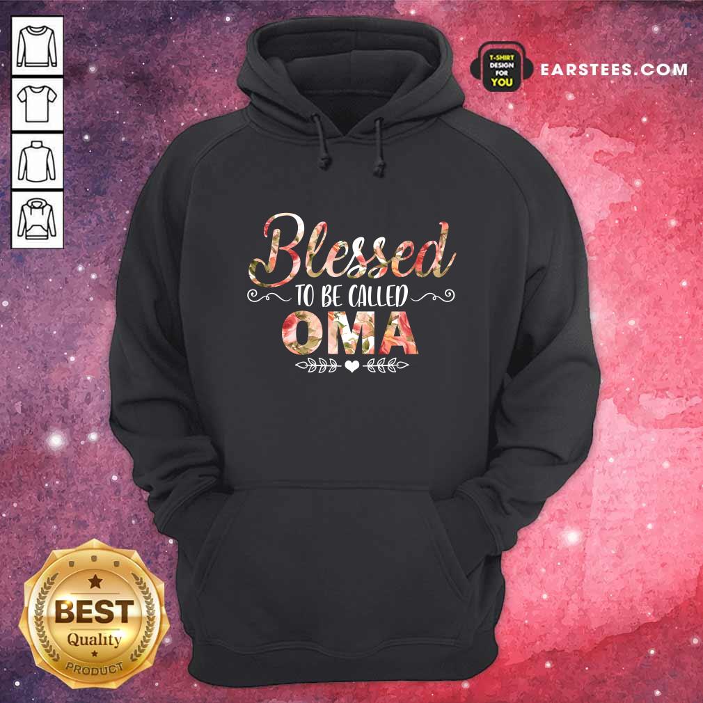 Good Blessed To Be Called Oma Mother Day Shirt - Image 2