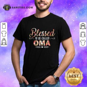 Good Blessed To Be Called Oma Mother Day Shirt