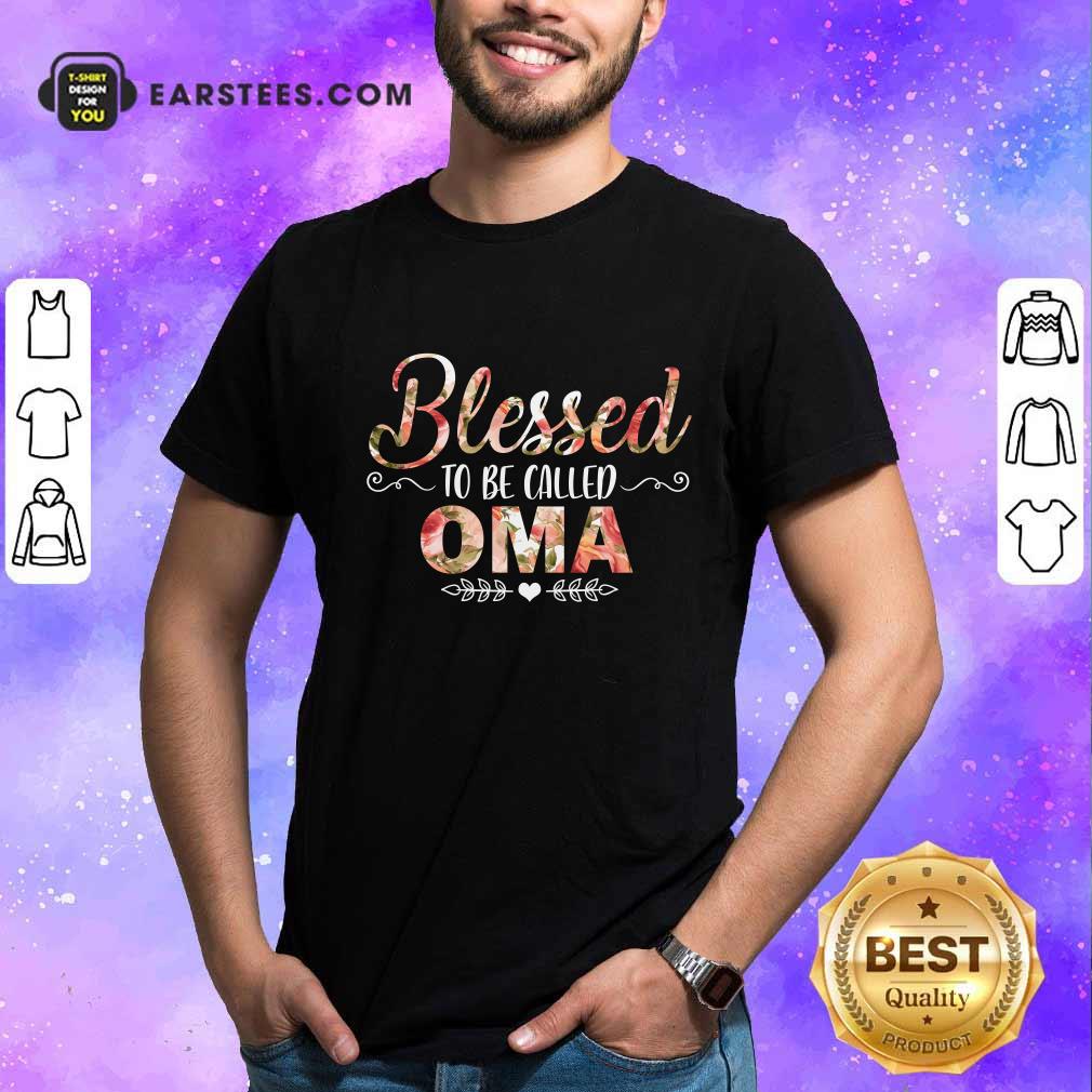 Good Blessed To Be Called Oma Mother Day Shirt
