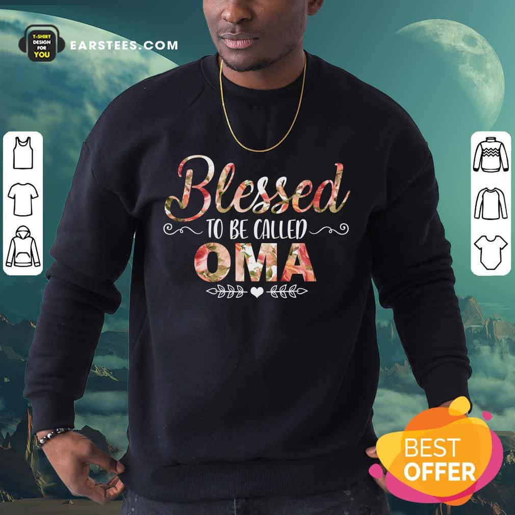Good Blessed To Be Called Oma Mother Day Shirt - Image 5