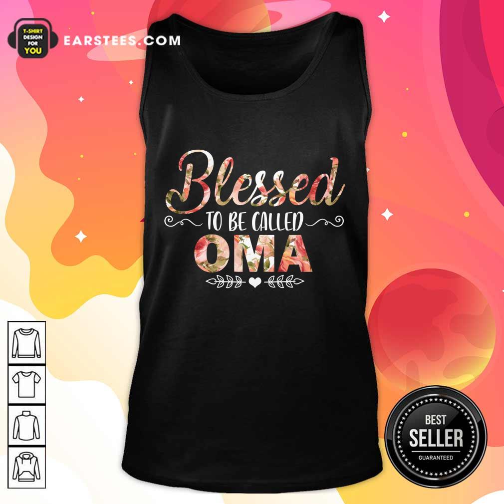 Good Blessed To Be Called Oma Mother Day Shirt - Image 4