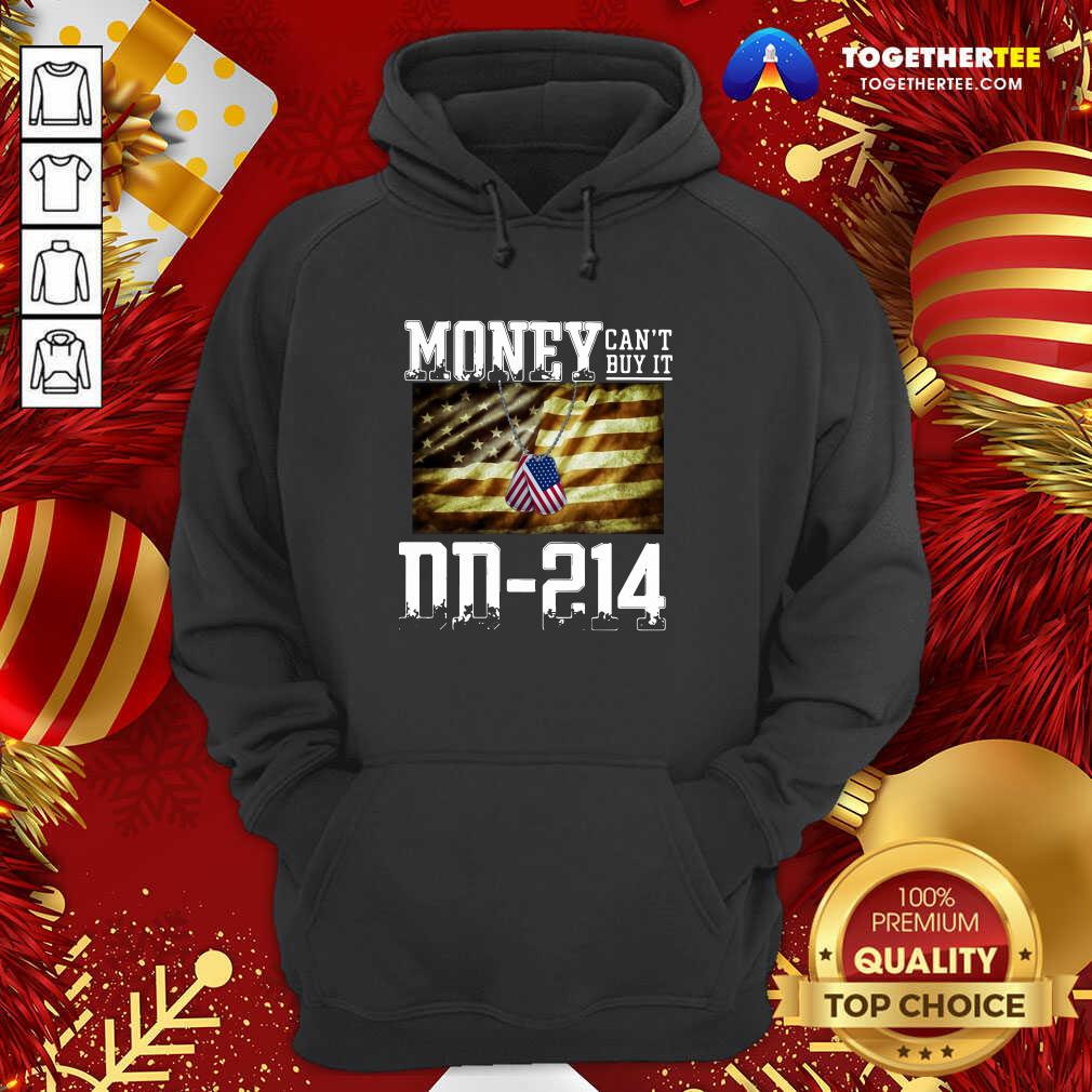 Premium Money Can’t Buy It DD214 American Flag Shirt - Image 5