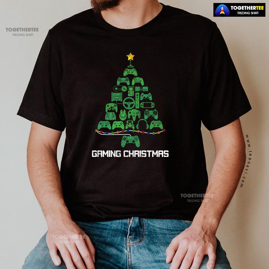 Gaming Christmas Video Games T-Shirt - Image 2