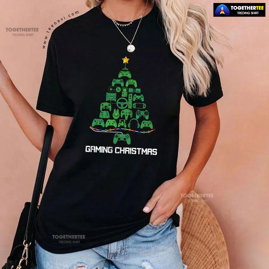 Gaming Christmas Video Games T-Shirt - Image 3