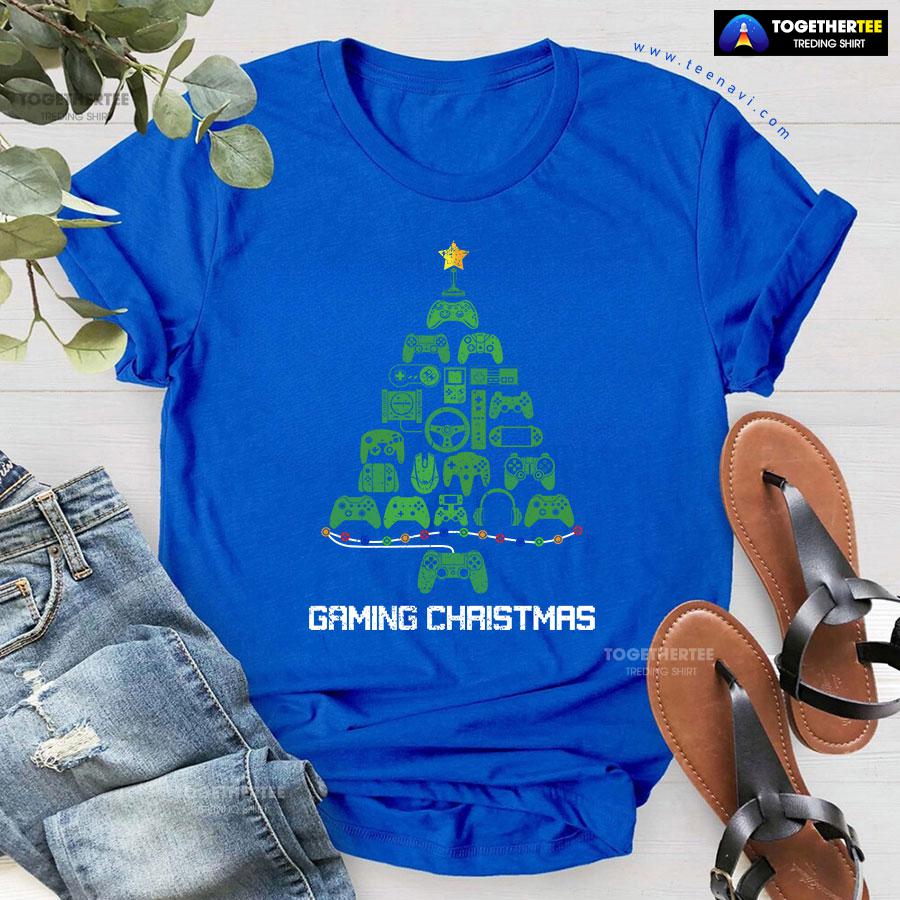 Gaming Christmas Video Games T-Shirt - Image 6