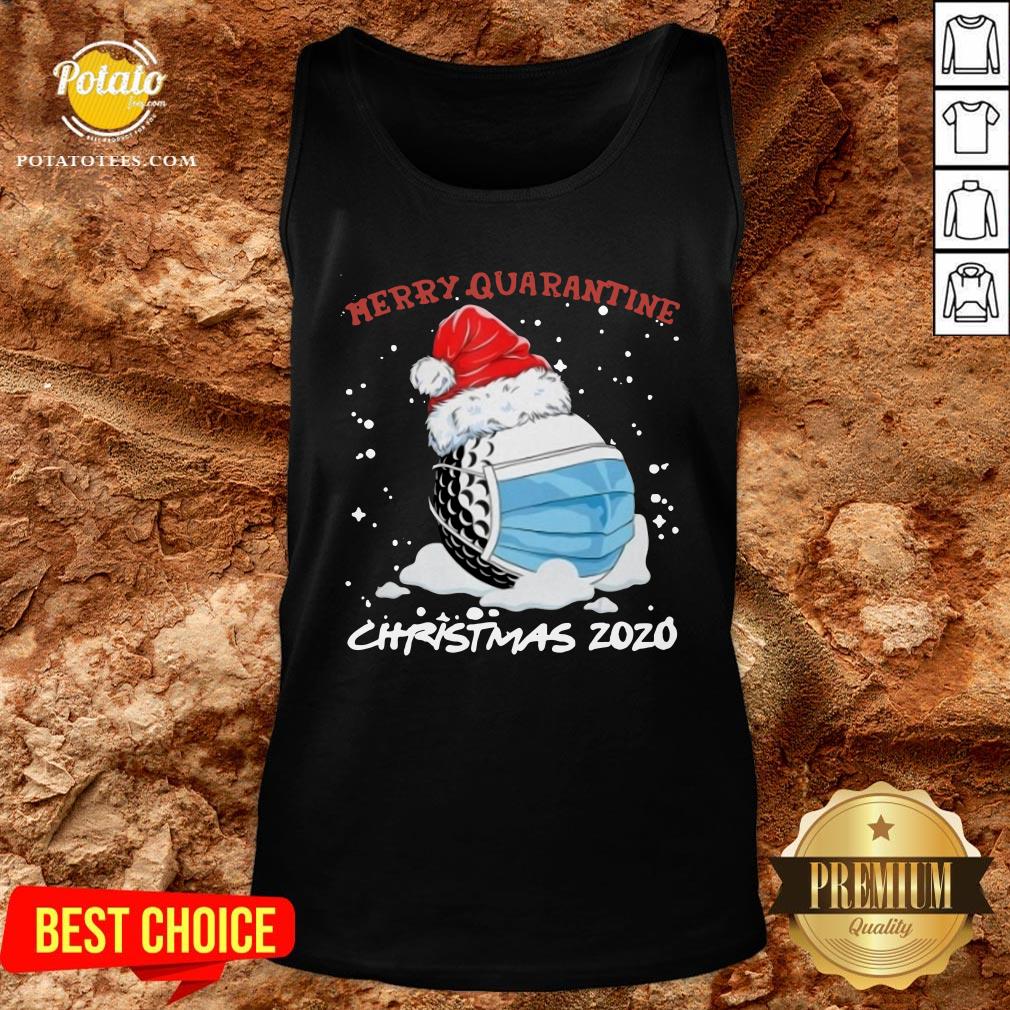 Good Merry Quarantine Christmas Viruscorona Shirt - Image 3