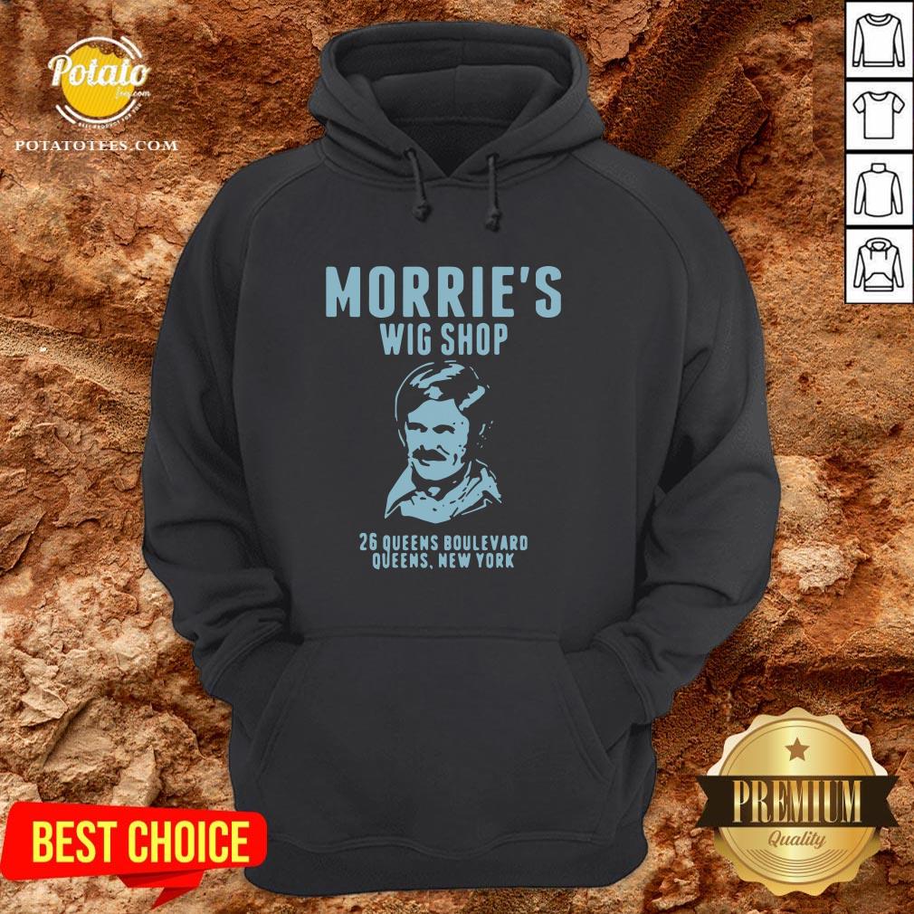 Good Morrie’s Wig Shop 26 Queens Boulevard Queens New York Shirt - Image 5