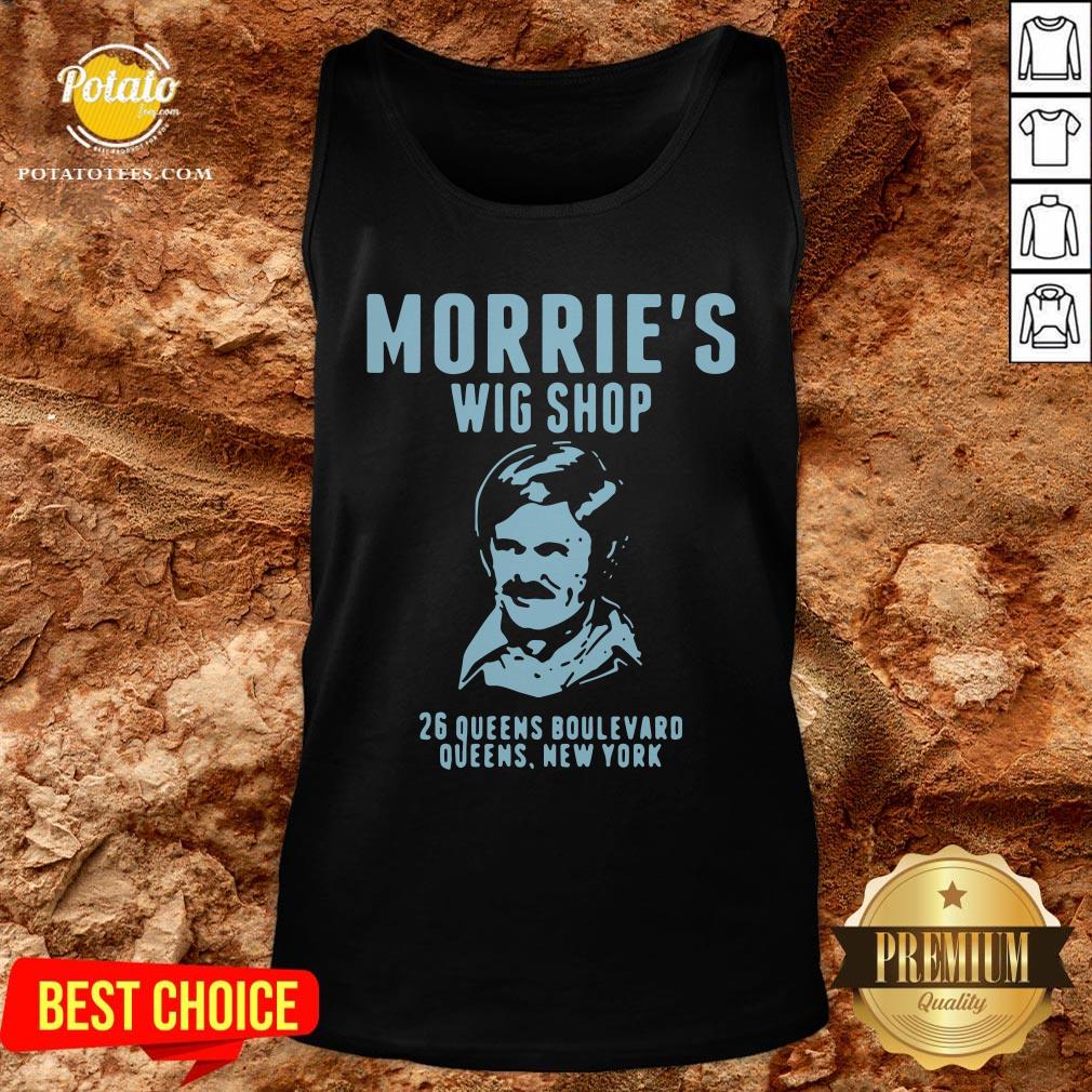Good Morrie’s Wig Shop 26 Queens Boulevard Queens New York Shirt - Image 3