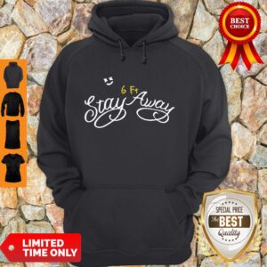 Alternative view of Premium Coronavirus Stay 6ft Away Shirt