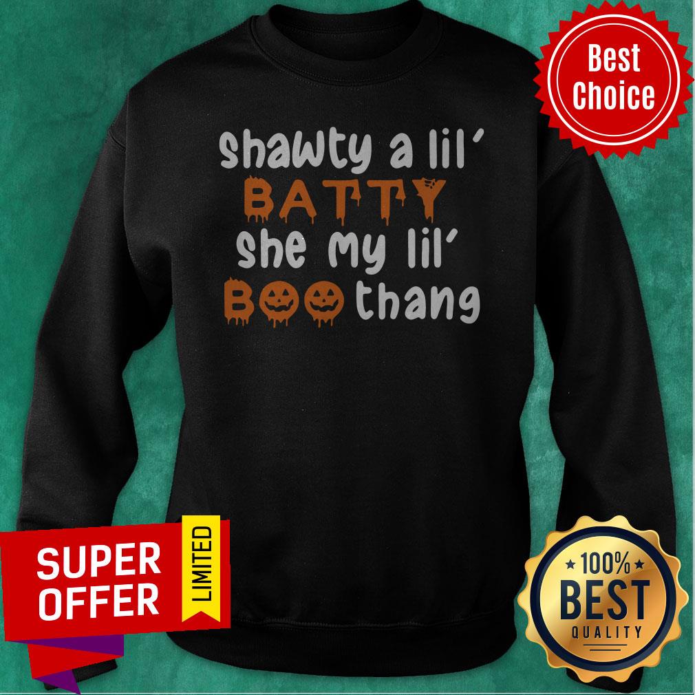 Funny Shawty A Lil' Batty She My Lil' Boo Thang Shirt - Image 2