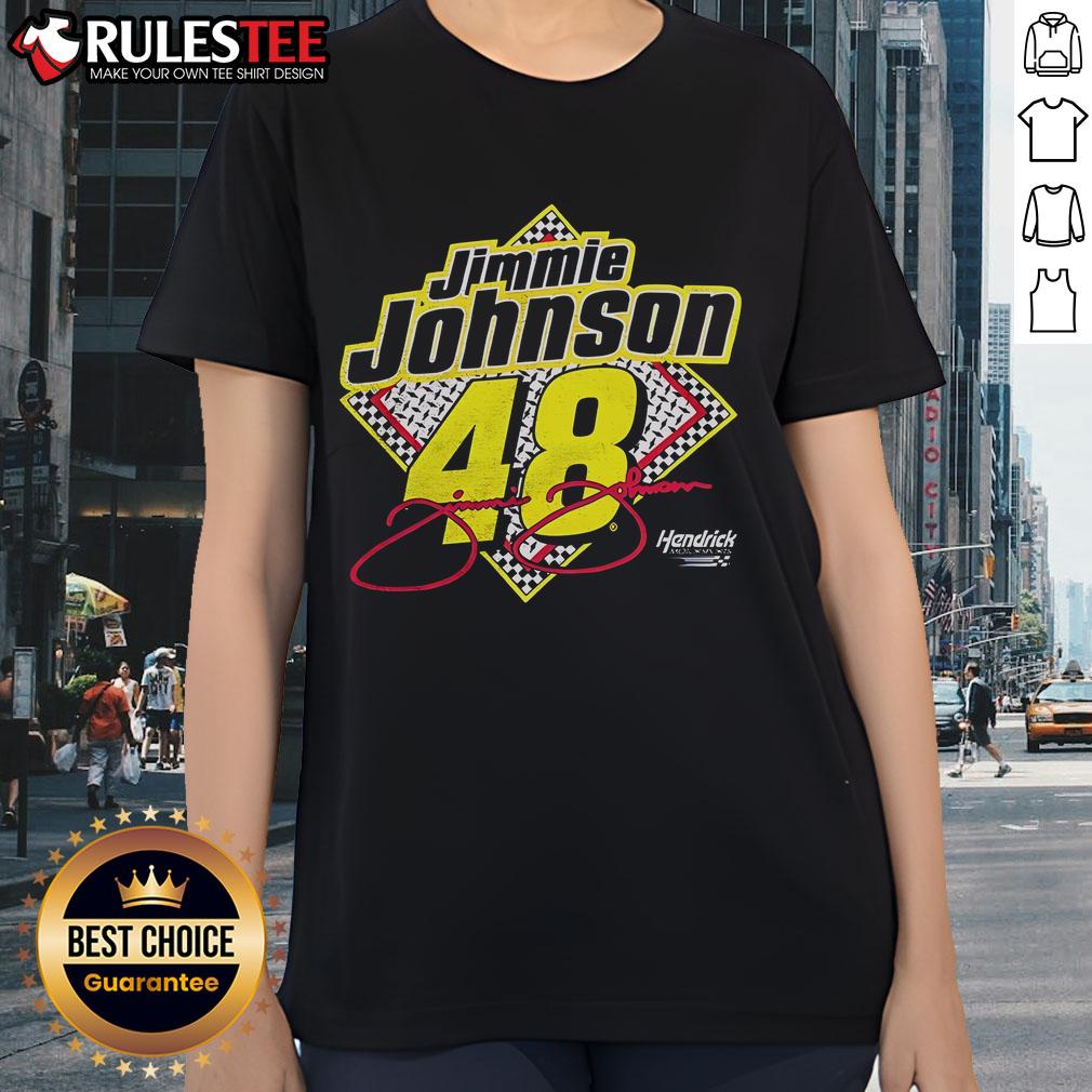 Awesome Hendrick Motorsports Jimmie Johnson 48 T-Shirt - Image 3