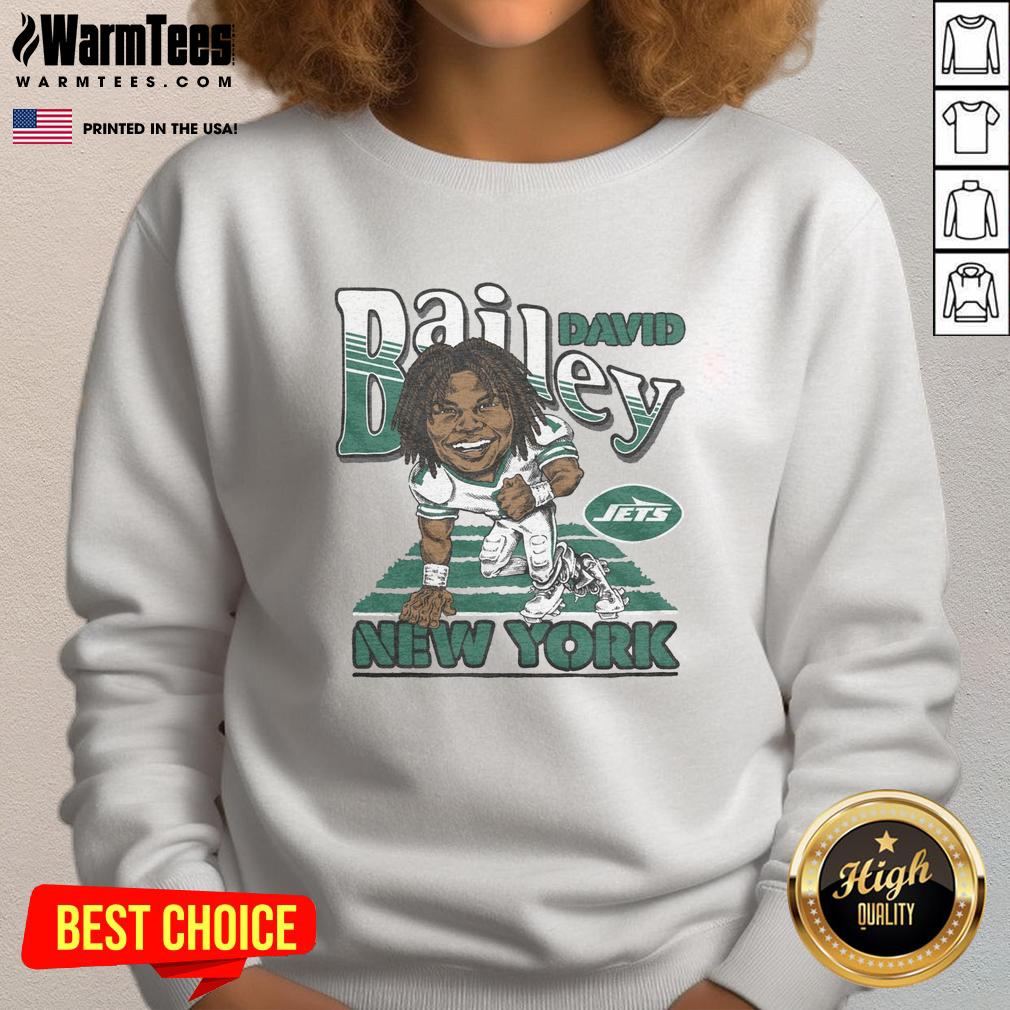 Awesome New York Jets David Bailey T-Shirt - Image 5