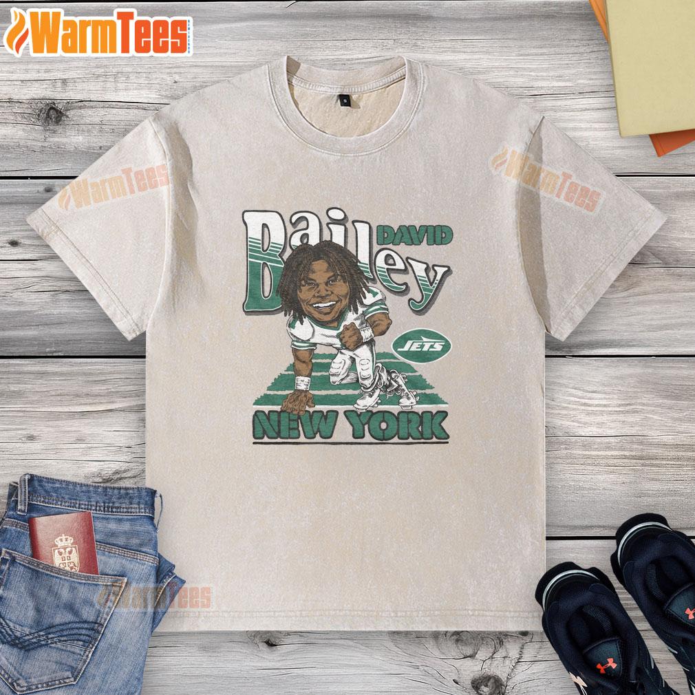 Awesome New York Jets David Bailey T-Shirt - Image 6